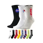 YR2- OEM Custom logo socks your own design socks for man