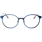 Newest european style round metal eyeglass frames optical
