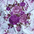 100% polyester home textile custom flower printed fabric for bedsheet