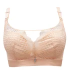 Wholesale sexy stylish hollow out floral lace bra push up underwire bra