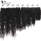 Free Sample Vlasy Sensual Collection Human Hair Weave New Deep Wave Deep Cure Hair Closure Deep Water Wave Hair