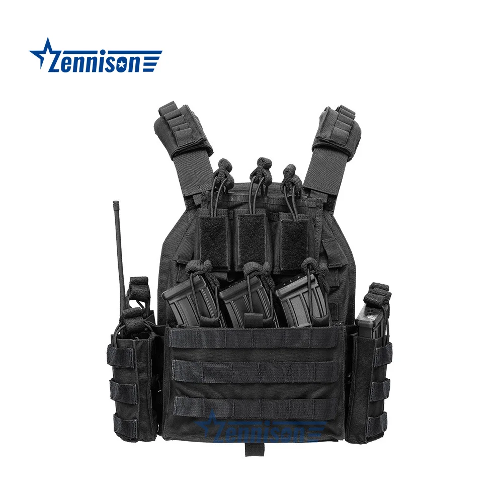 Military durable plate carrier multi- color combat tactical vest Body armor plate carrier