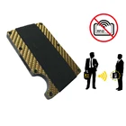 Aluminum Money Clip Custom Wallet Card Holder Slim Wallet Men