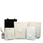 Wholesale Bag Wholesale Handle Canvas Bag Custom Print Promotional 100% Cotton Canvas Tote Bag