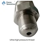 Force sensitive factory produces high performance hydraulic brake pressure transducer sensor