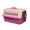 Eco-friendly wholesale pet dog cat carrier small pet carrier Plastic Dog Travel Crates