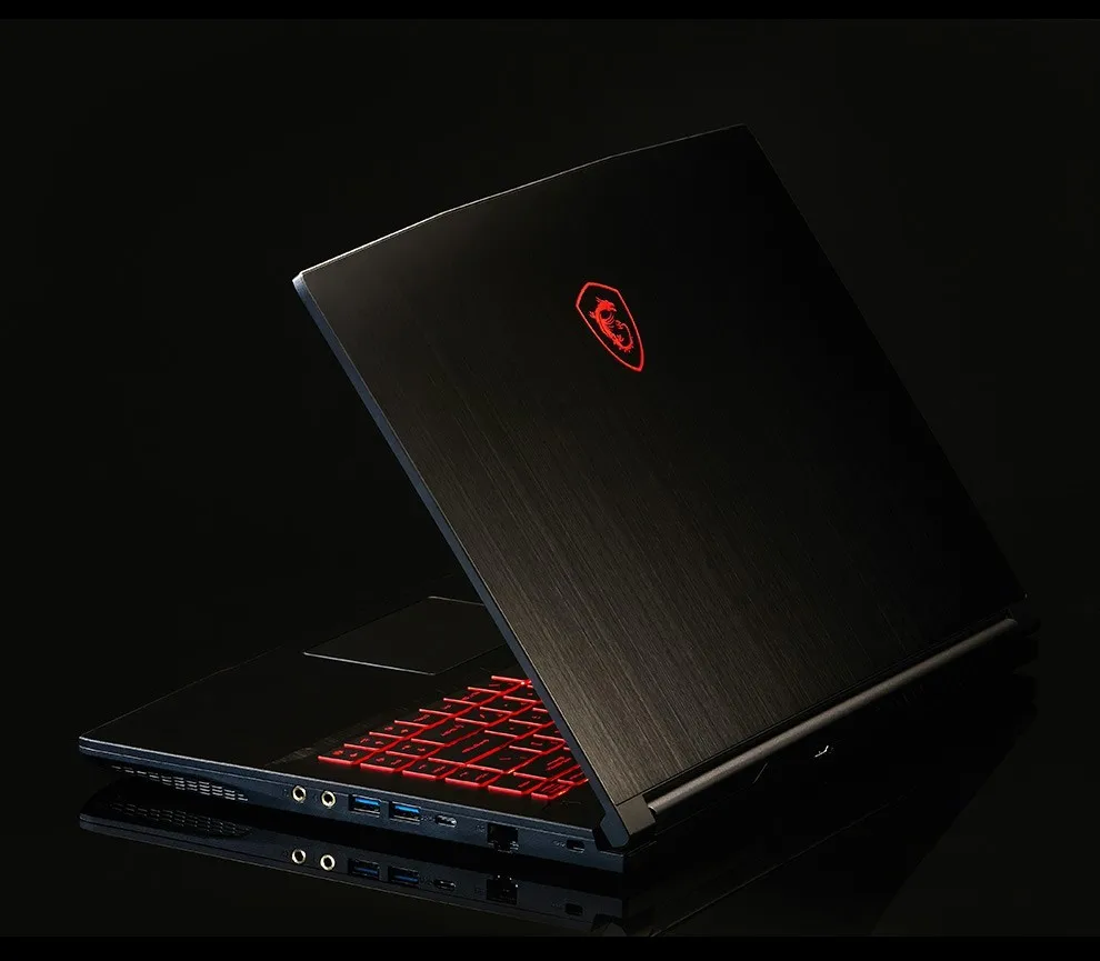 MSI GP63 Leopard 15.6" FHD Gaming Laptop Intel i7-8750H 2.2GHz 1TB + 256GB SSD 16GB RAM GTX 1060 Gamer Notebook