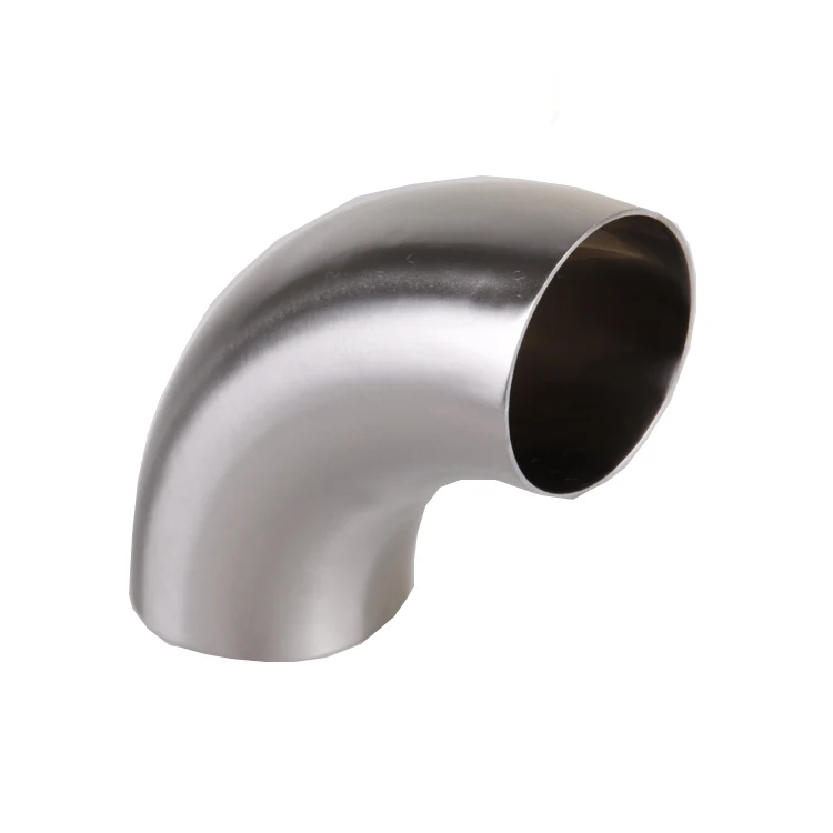 1 "إلى 6" Yuanan RF كوع صحي الفولاذ المقاوم للصدأ SS304 SS316 90 درجة كوع لحام 0