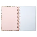 Manifestation mindful customizable ring binder hardcover spiral bound notebook journal