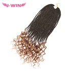 Hot Product Crochet Braid Hair Tressage Synthetique Cheveux Senegal Twist Avec Curly End