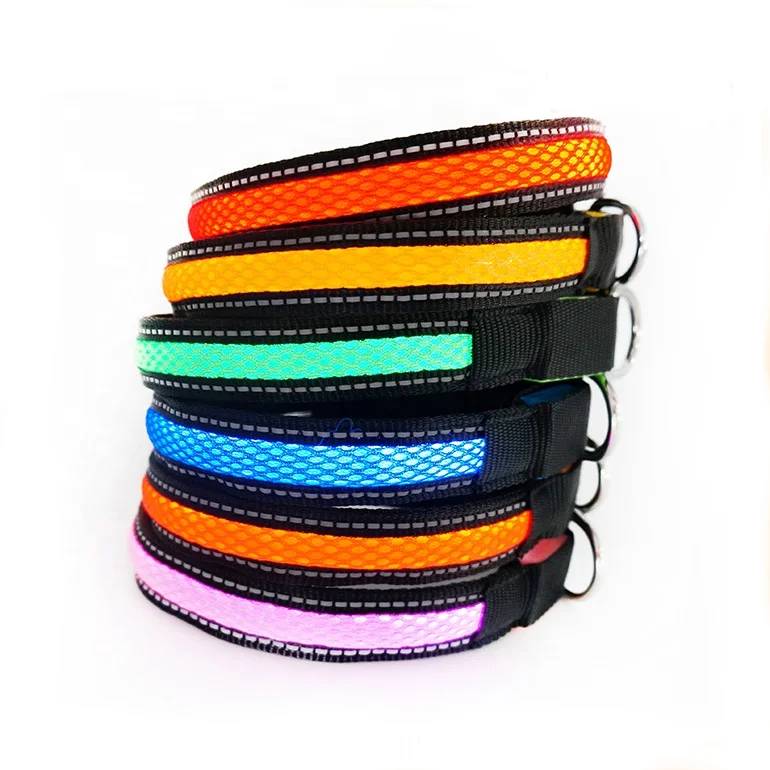 flashing dog collar