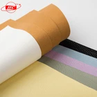 Leather For Furniture Polyester Embossing Raising 1.2MM Synthetic PU Leather Fabric For Furniture And Sofa