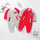 Newborn Baby Cotton Warm Thickening Rompers Baby Boy Girls Autumn Winter Clothing Infant Jumpsuits