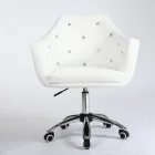 Cheap White Styling Chair Salon Furniture wholesale beauty Barber Chair with hyderaulic pump