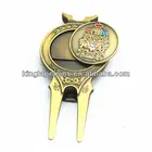 Golf Custom Promotion Divot Tool With Golf Ball Marker