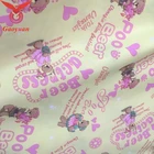 Suppliers 100% Polyester bear printed nylon taffeta microfiber pongee fabric for kids garments