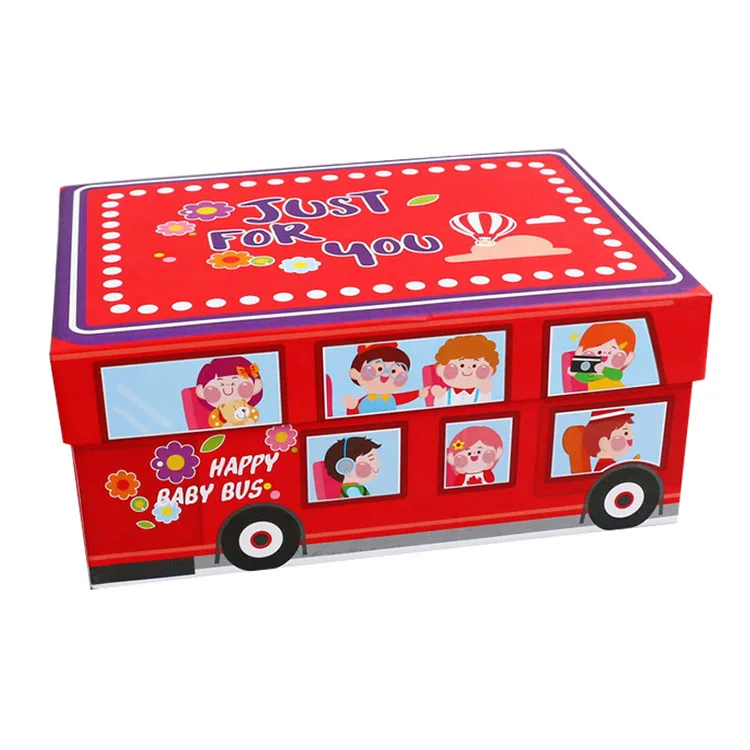 childrens cartoon gift box baby toy paper box packaging gift
