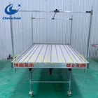 greenhouse parts park ebb flow rolling nursery table/ bench