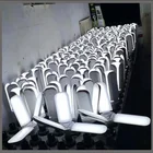 Fasion Foldable Led Garage Light E27 Lamps Industrial Deformation Lamp Three and Four Leaves fan blade led bulb lamp
