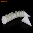 6oz cone paper cup disposable white paper drinking cup wholesale custom print cone paper cups