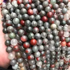 Wholesale Loose Natural African Turquoise Round Stone Beads For Gemstone Bracelet Making