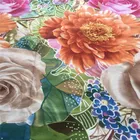 Pleated Fabric 100% Polyester Textile Polyester Printed Fabric