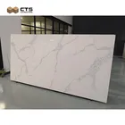 Marble Look Calacatta Gold Stone Quartz Slab