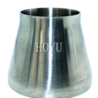 304 material stainless steel sanitary welded reducer
