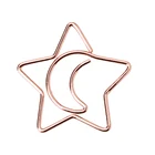 Letter Paper INS Office Creative Stationery Decorative Cute Bookmark Star Letter Envelope Shaped Paper Clip