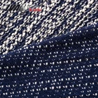 Plain heavy no spandex single dyed loose knit 60 cotton 40 polyester fabric