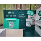 Exhibition Booth Exhibition Booth IZEXPO 30mins EASY Setup 3x4m Green Simple Exhibition Trade Show Booth With Shelves
