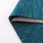 fabric cloth manufacturer factory honeycomb stretch air mesh sandwich spacer yarn dyed fabric for activewear