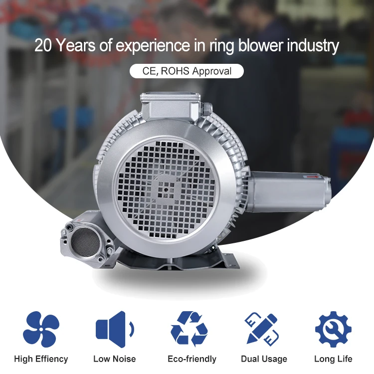 Side Channel Blower, 7.5kW, 10hp - detail 2