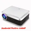 2019 new lcd led full hd digital beamer smart android 5.0 video native 1080p projector 3800 lumens