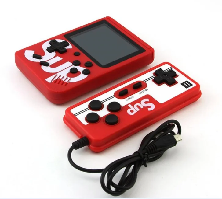 Hot!!! 400 in 1 game console brand new 100% tested before shipping mini SUP game player, Black/red
Hot!!! 400 in 1 game console brand new 100% tested before shipping mini SUP game player, Black/red