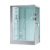 Luxory bathroom sanitary ware home person steam sauna room with brass faucet