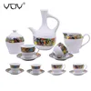 factory wholesale classic personalized ethiopian coffee cup ceramic tea set