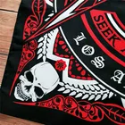 Cotton Cotton Fashionable Skulls Bandanna Euramerican Hip-hop Skulls Scarf Cotton Bandanna Unisex