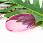MAAT manufacturer hot selling 1.56 photo pink HMC optical eyeglasses lens