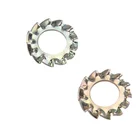 Custom Brass Copper Bronze Zinc Plated External Tooth - locking Washers