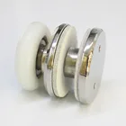 Stainless steel sliding Roller door accessories hanging wheels for bathroom
