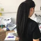 Hair Extensions Top Quality Drawstring Ponytail Raw Human Hair Extensions