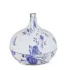 Blue and white porcelain Design Aroma Oil Diffuser, Chinese Bottle Cool Mist Flower Drawing Diffuser