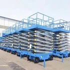 Customized portable portable lift hydraulic shear fork lift high-altitude shrink operation platform lifter