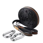 Lightweight Gacent Lightweight Portable Adjustable Loops Hammock Tree Straps For Outdoor Camping Hiking
