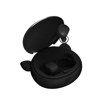Cat Ear TWS-V18 Wireless Bluetooth 5.0 Earphone Sports Sweatproof Wireless Charge Headphone Touch Portable Earbuds - ANKUX.COM