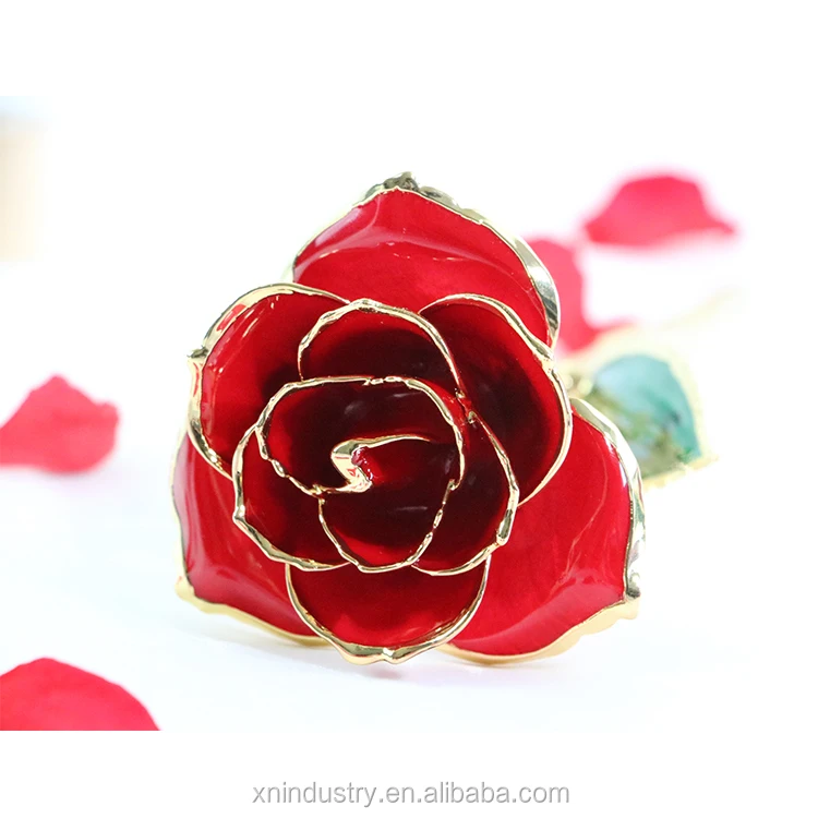 2019 amazon hot sale romantic creative gifts golden rose love