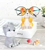 Roogo resin dog glasses stand crafts offices decor