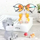 Roogo resin dog glasses stand crafts offices decor