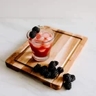 Wood Restoring Ancient Ways Multi-function Vegetable Tray Acacia Wooden Chopping Board Cutting